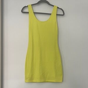 Superdown Vibrant Yellow Tank Dress